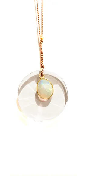 Margaret Solow | Quartz and Opal Necklace