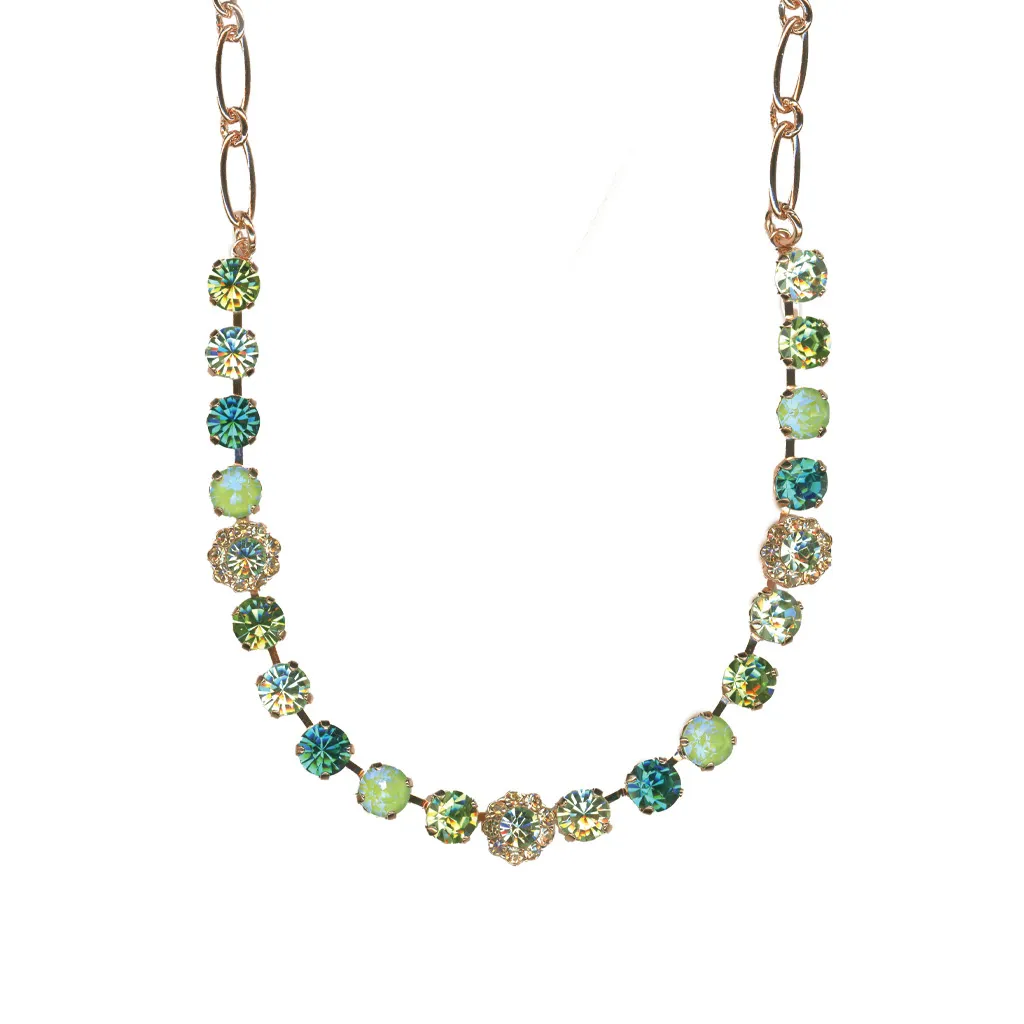 Medium Flower Necklace in "Ivy Villa" *Custom*