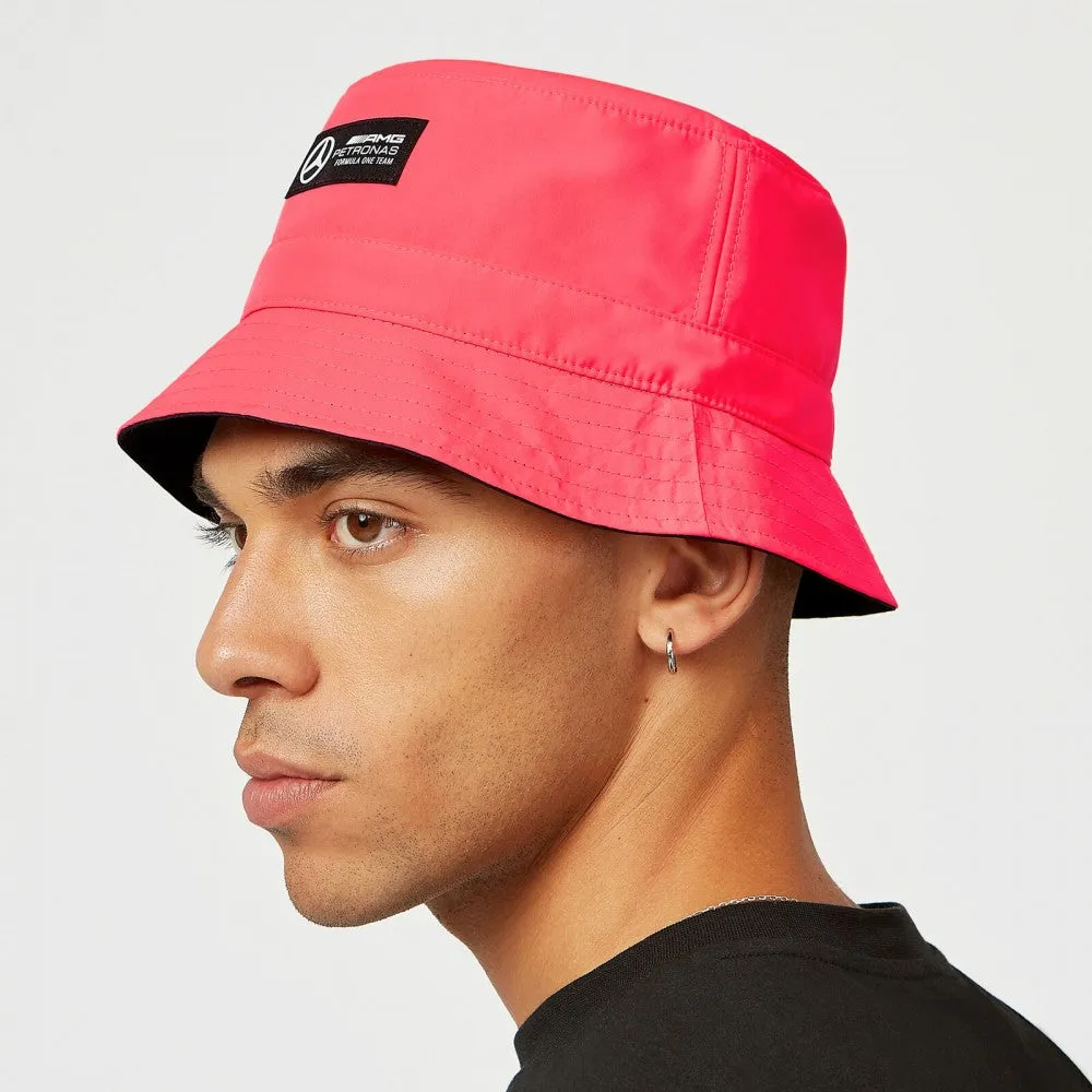 Mercedes Bucket Hat, Neon Party, Neo Pink, 2022