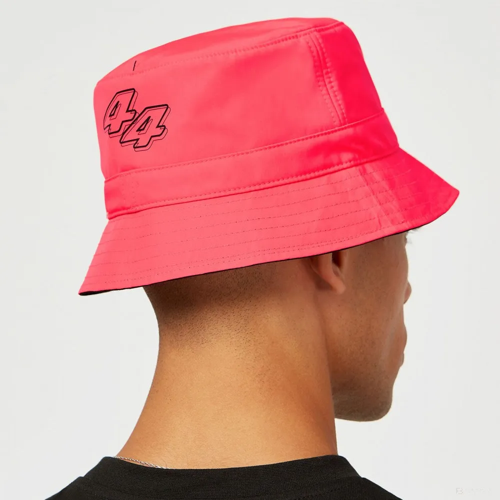 Mercedes Bucket Hat, Neon Party, Neo Pink, 2022