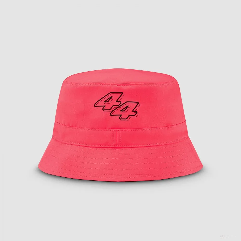 Mercedes Bucket Hat, Neon Party, Neo Pink, 2022