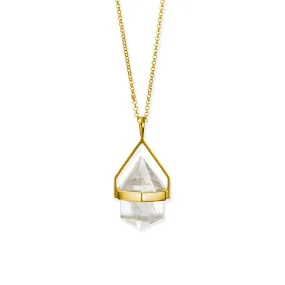 MINI WHITE AURA NECKLACE NO 4