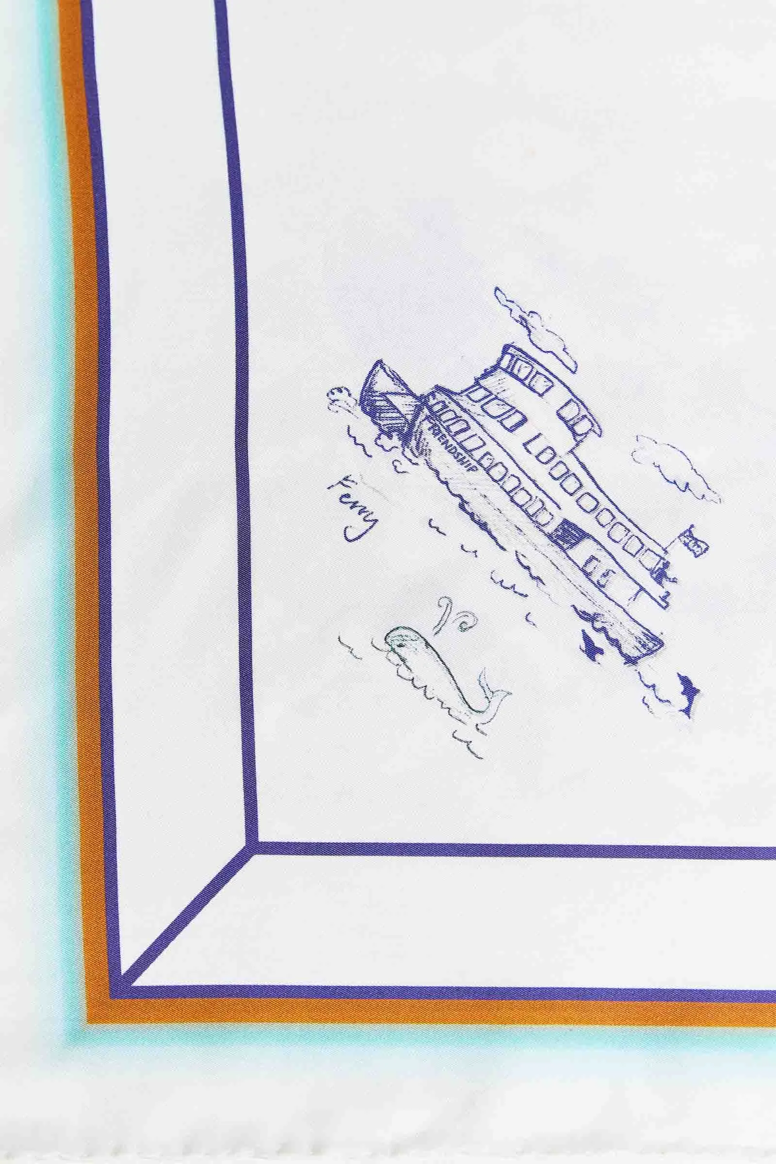mosman silk scarf