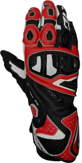 Motorcycle gloves Vortex Ixon, black red