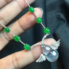 Natural Jade Necklace Jadeite Necklace NNE038
