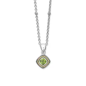 Peridot Pendant Necklace