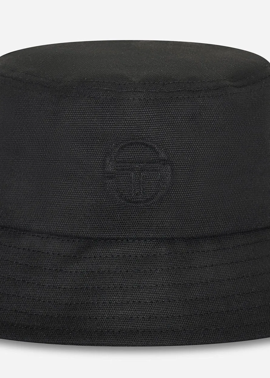 Potent tonal bucket hat - black