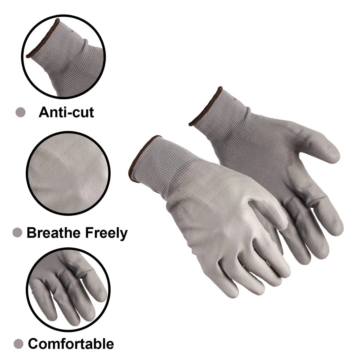 PU Coated Cut Proof Gloves - Level 3