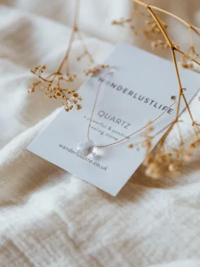 Quartz Crystal Necklace