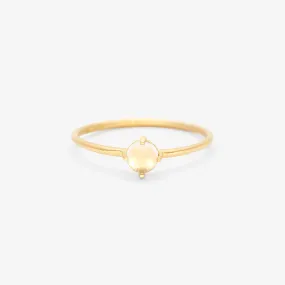 R11601RQ | Rose Quartz Wisp Ring