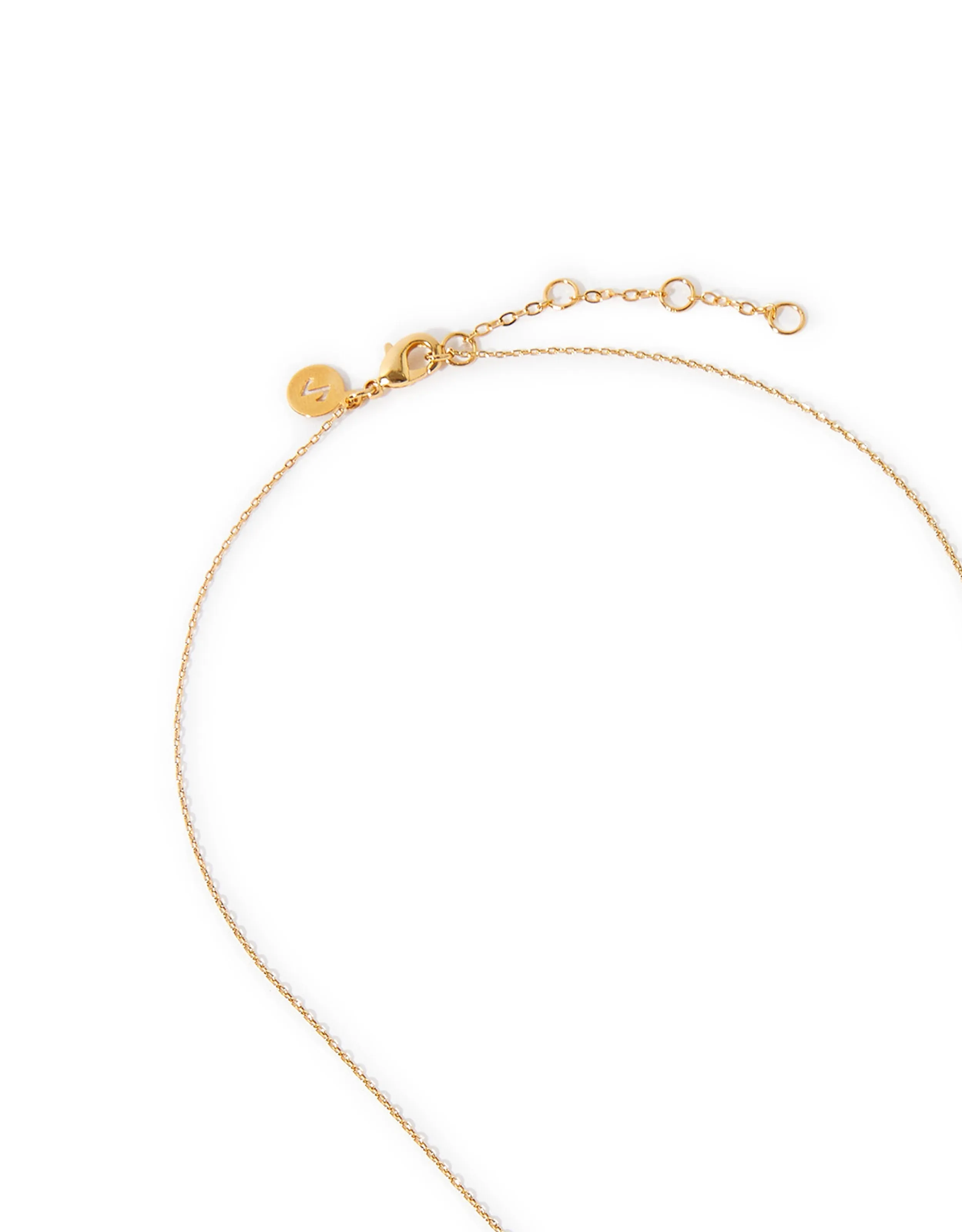 Real Gold Plated Opal Starburst Pendant Necklace For Women By Accessorize London