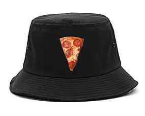 Real Pizza with Pepperoni Meme Bucket Hat Cap