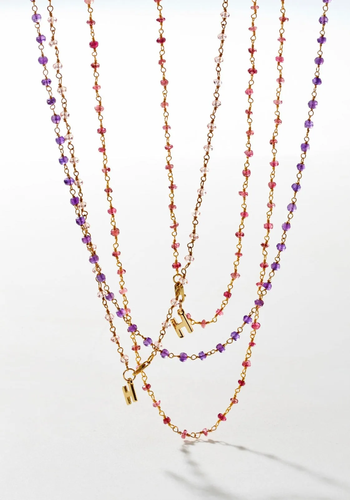 ROSE QUARTZ LOVE AND NURTURE 24K Vermeil Necklace