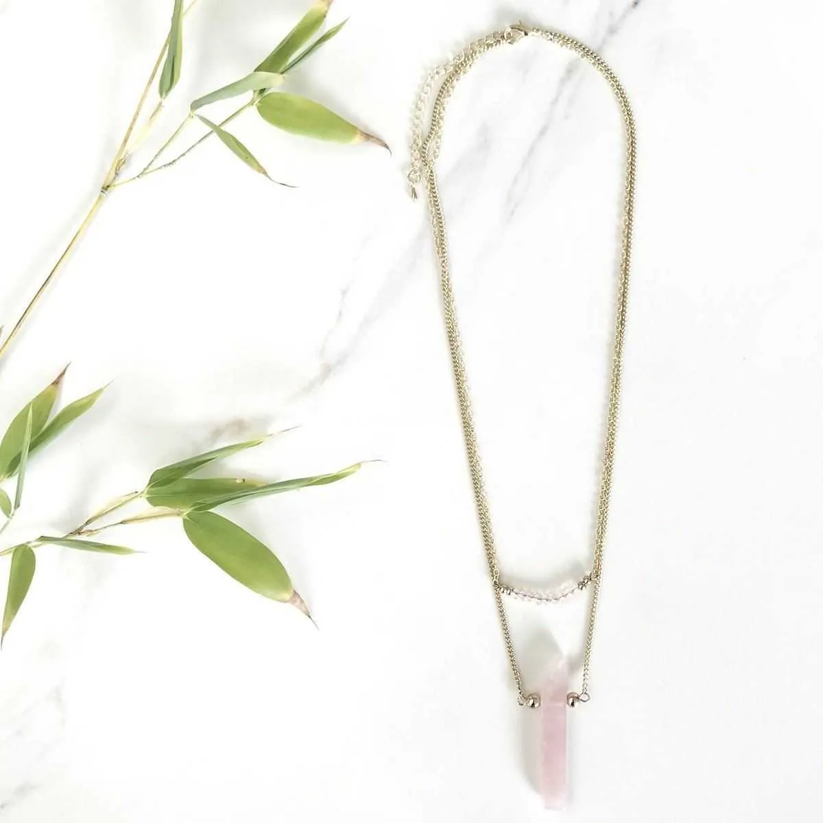 Rose Quartz Necklace