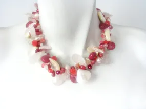 Rose Quartz  Necklace