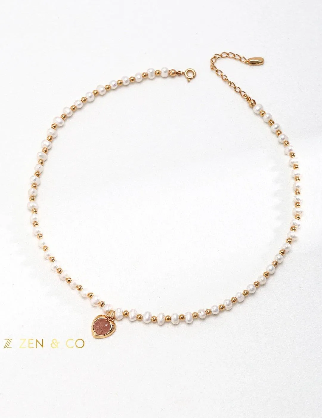 ROSITA Bohemian Pearl Necklace