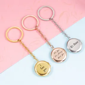 Round Shape Locket Keychain KCK 27