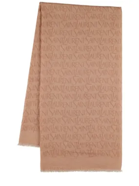 Saint Laurent   Light modal &amp; cashmere scarf 