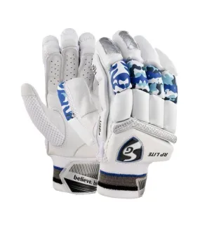 SG RP Lite Cricket Batting Gloves (Blue/White)