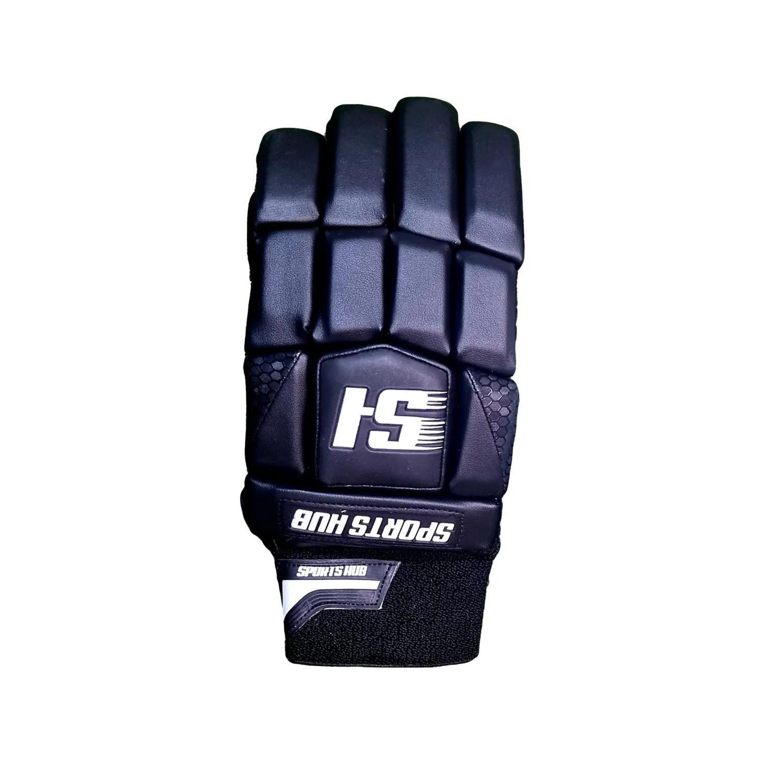 SH Cricket Batting Gloves Black - Youth
