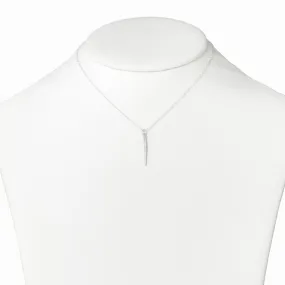 Silver Icicle Necklace - Small