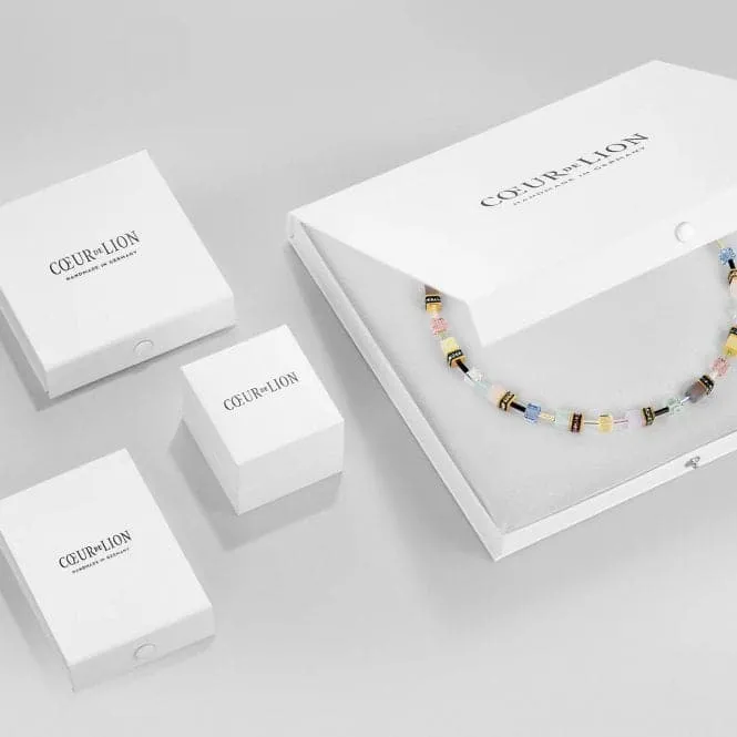 Stainless Steel Crystal Multicolour Boho Necklace  4905/10-1583