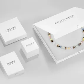 Stainless Steel Crystal Multicolour Boho Necklace  4905/10-1583