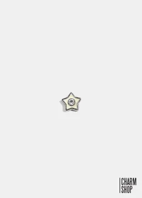 Star Rhinestone Locket Charm