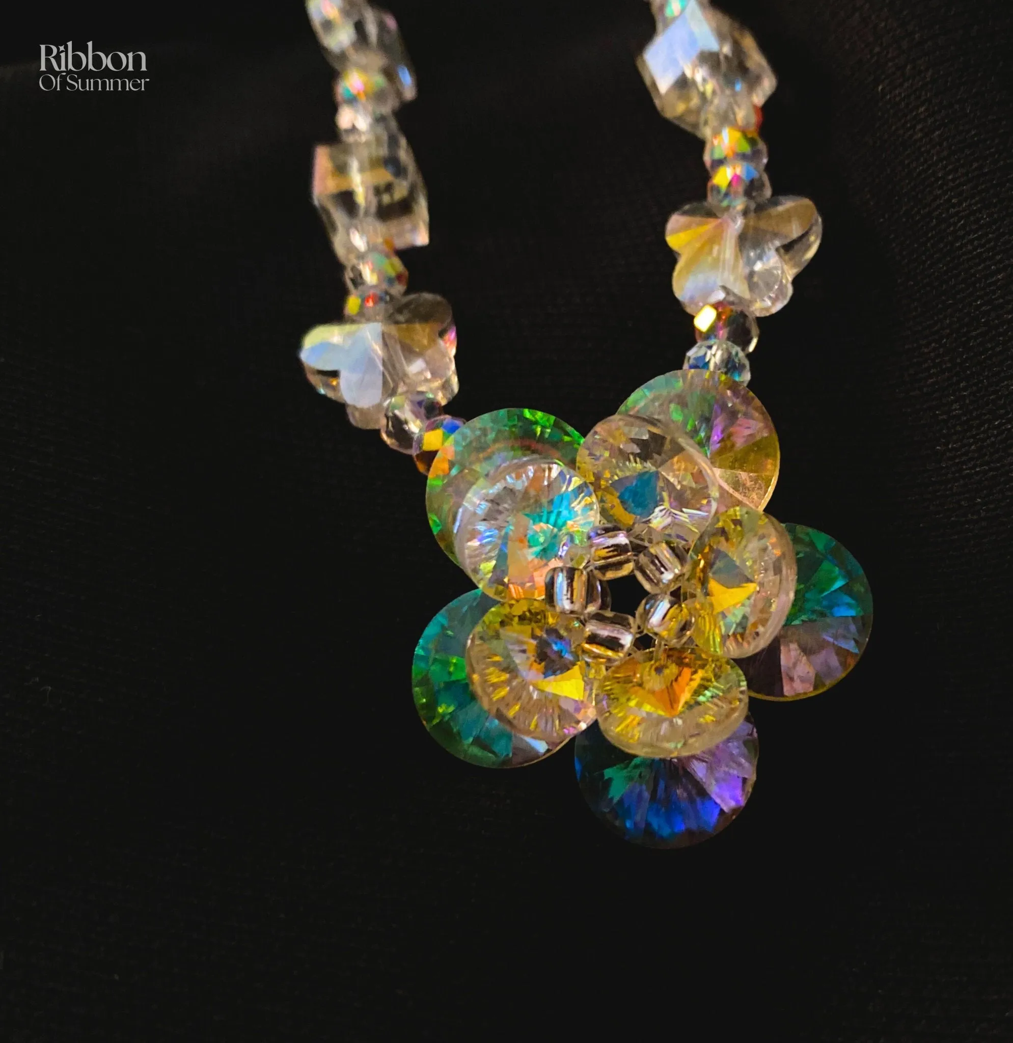 Suncatcher crystal pendant for women