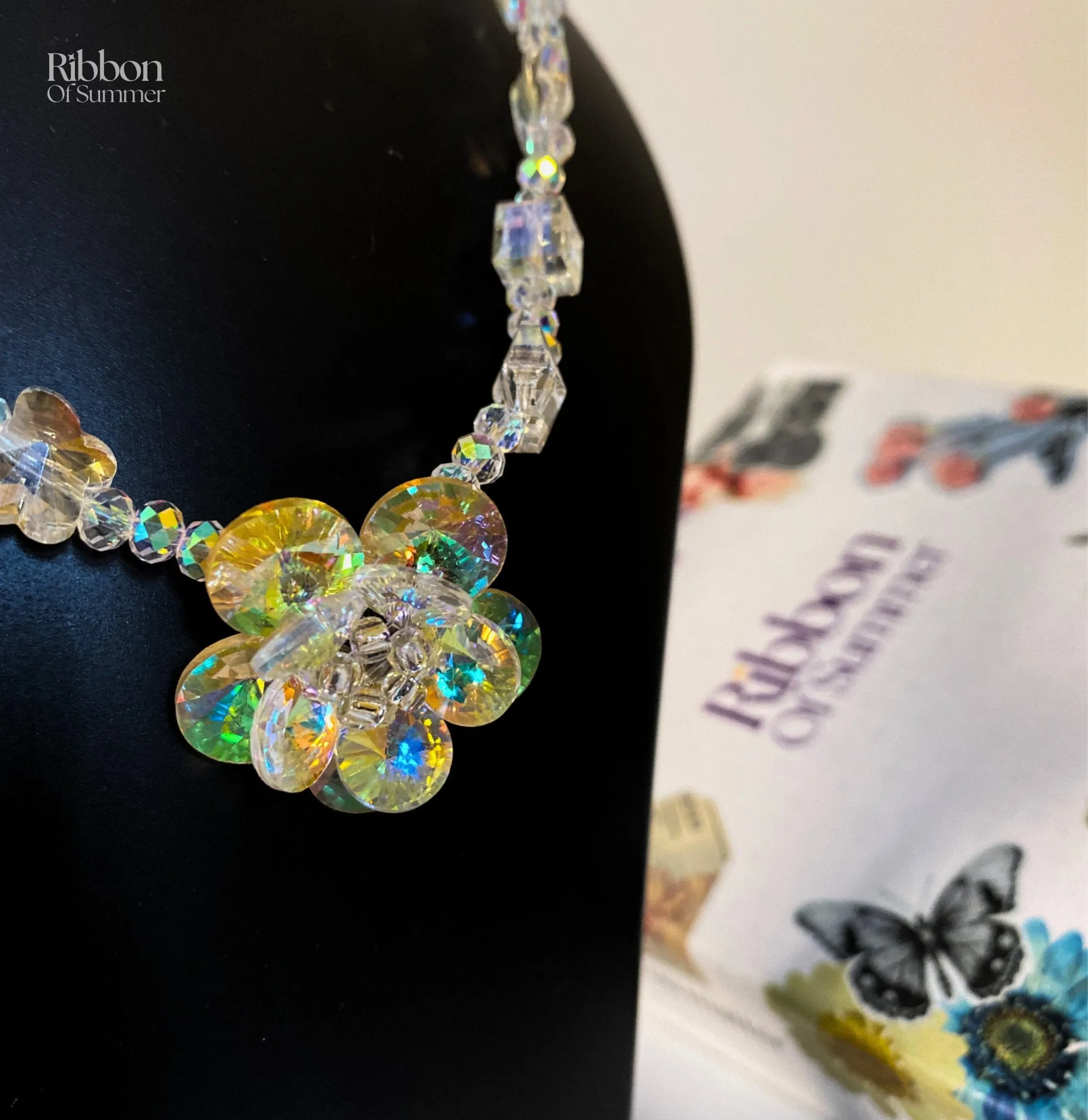 Suncatcher crystal pendant for women