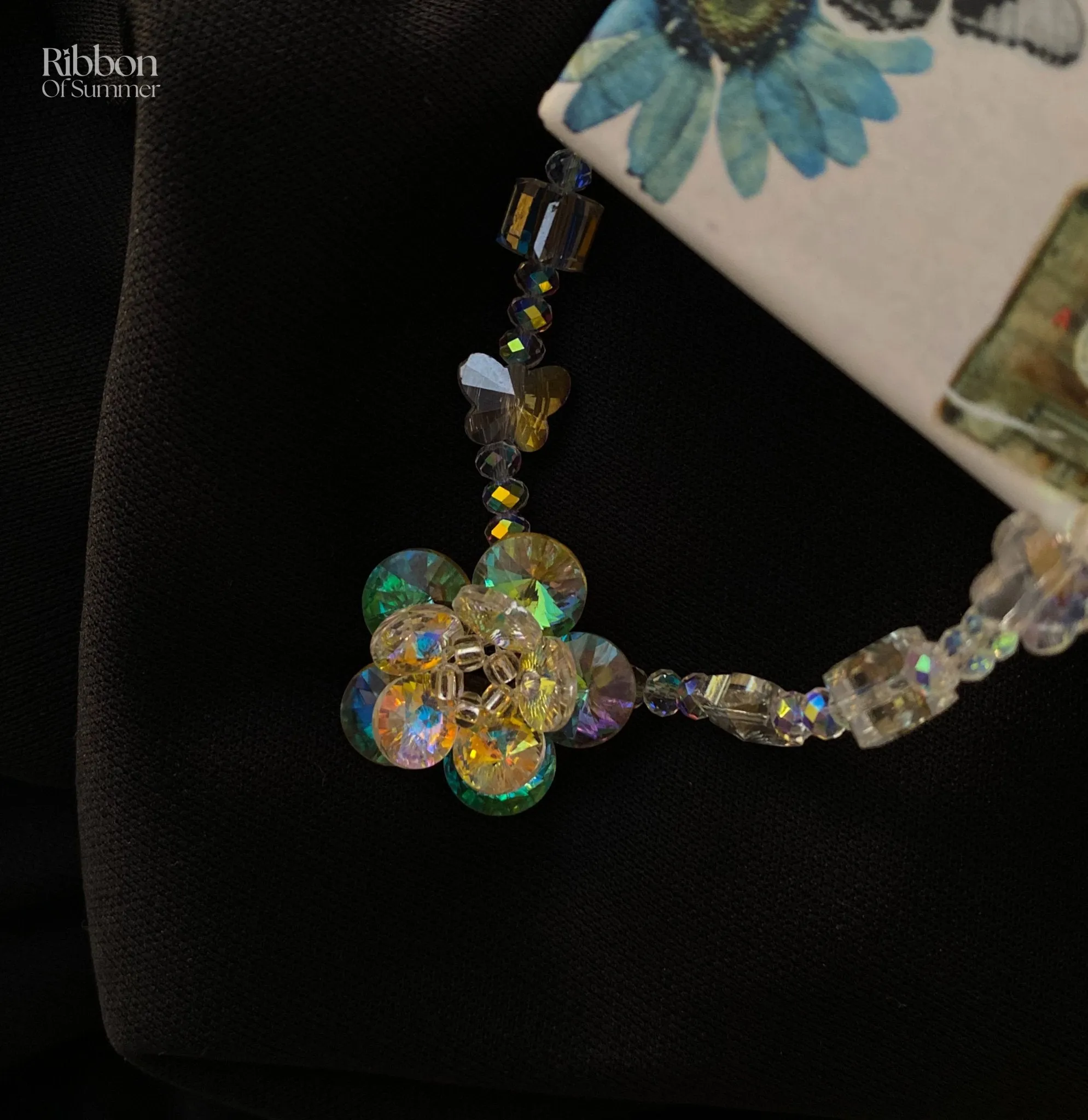 Suncatcher crystal pendant for women