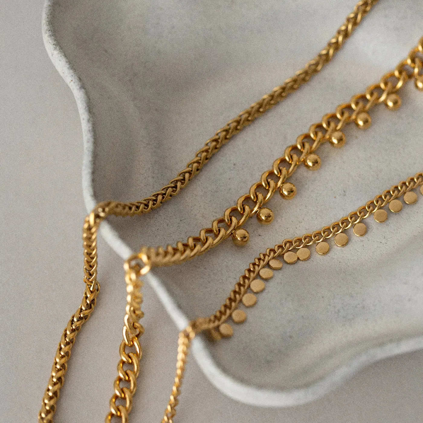 Tavi - Solid Chain Necklace Stainless Steel