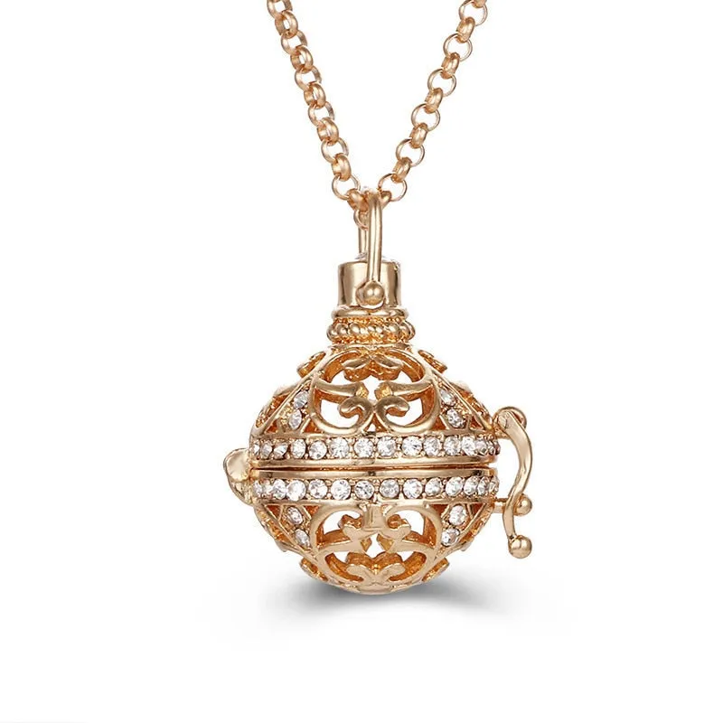 TEEK - Chime Angel Ball Locket Necklaces