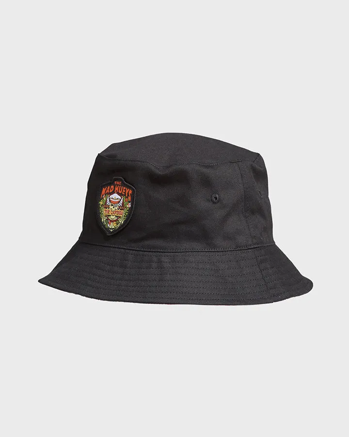 The Mad Hueys THE ISLAND CAPTAIN | REVERSIBLE BUCKET HAT