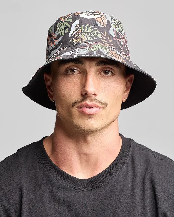 The Mad Hueys THE ISLAND CAPTAIN | REVERSIBLE BUCKET HAT