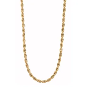 Thick Twisted Chain Necklace