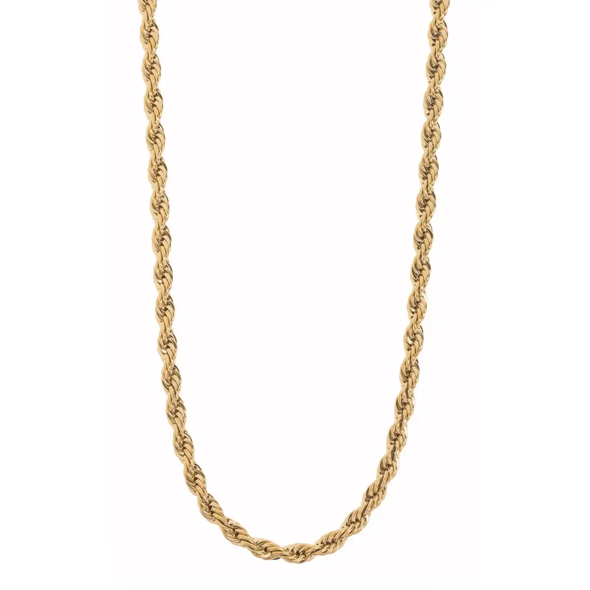 Thick Twisted Chain Necklace