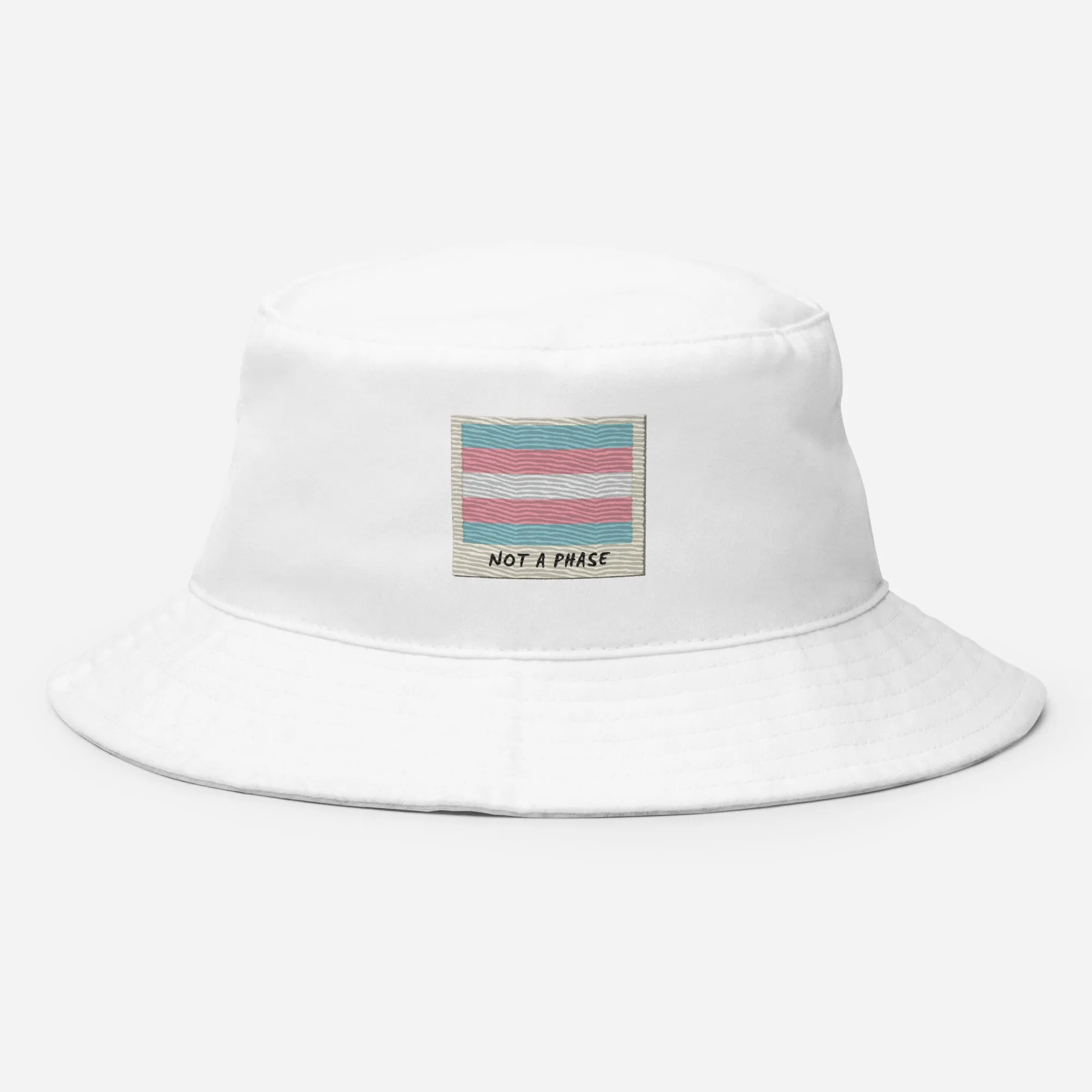 Trans Pride Bucket Hat Not a Phase