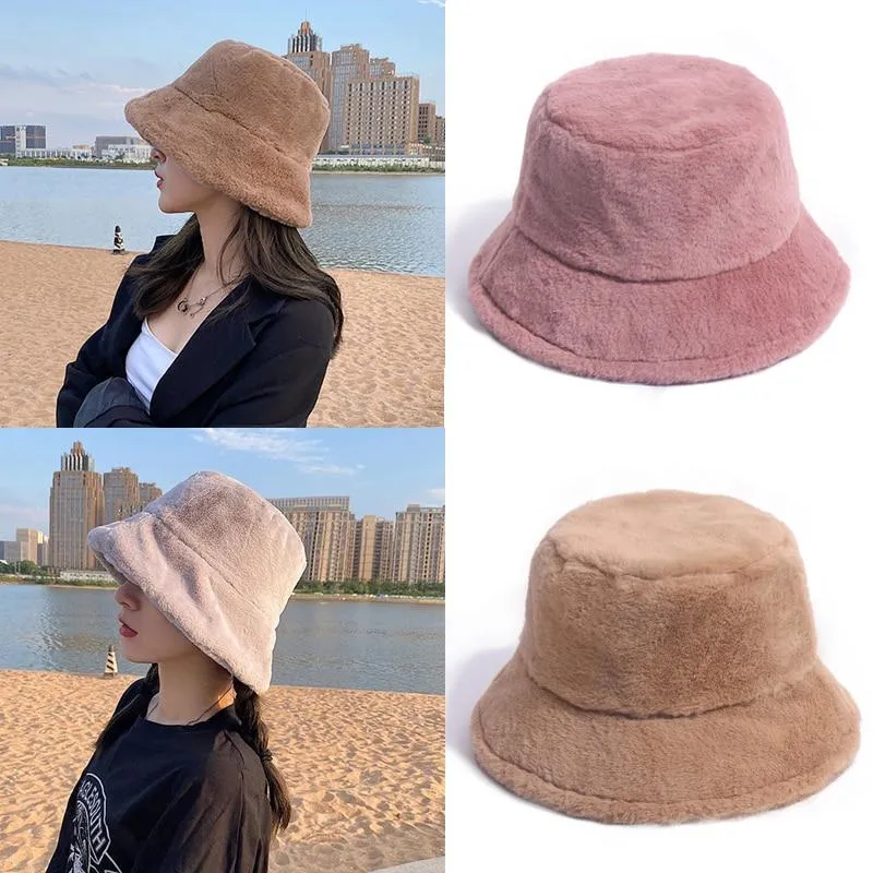 Women Felt Hat Winter Fedora Bucket Hat Women Classic Bucket Hat