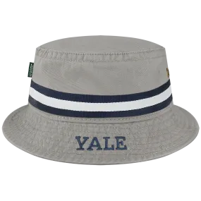 Yale University Bulldogs Grey Relaxed Twill Bucket Hat